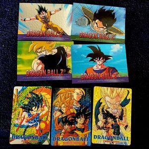 Dragon Ball Z cards and stickers offers welcome y2k